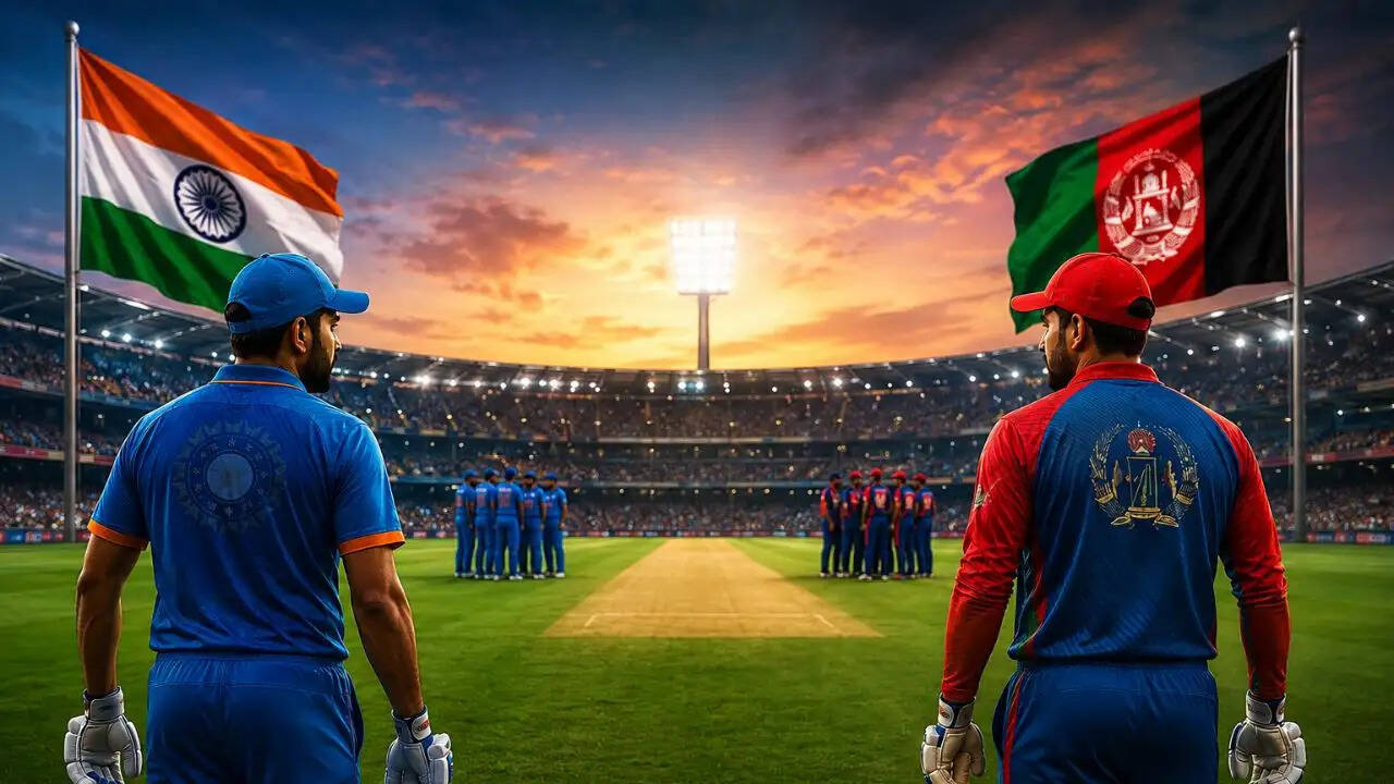 भारत में अफगानिस्तान के खिलाफ ऐतिहासिक T20I सीरीज का आयोजन