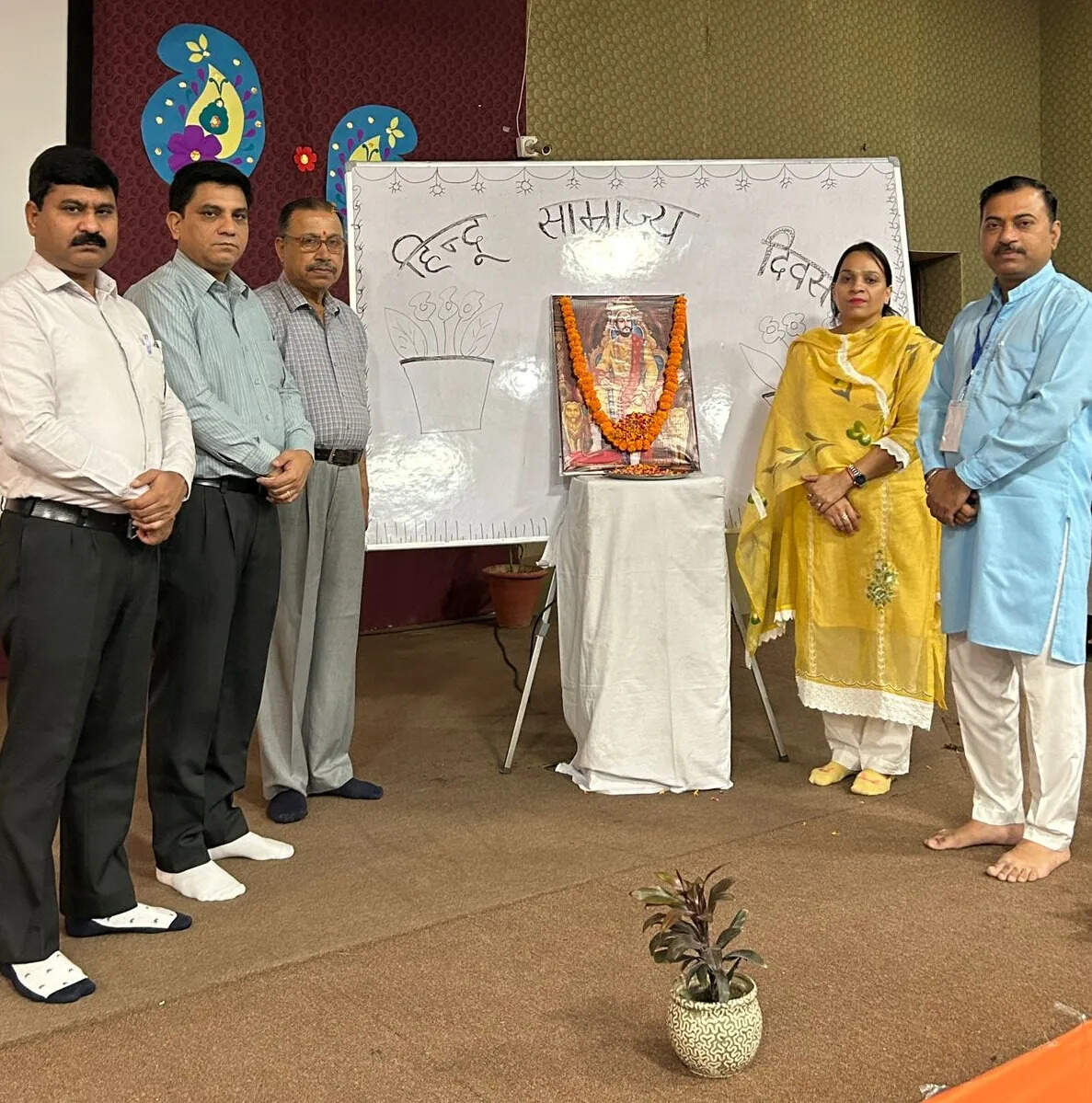 शिवाजी के आदर्शों की आज भी आवश्यकता: माधव विद्या निकेतन में कार्यक्रम