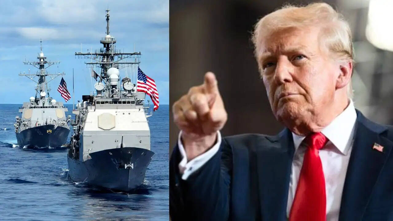 ट्रंप का US Navy को सख्त आदेश: होर्मुज में बारूदी सुरंगों पर कार्रवाई का निर्देश