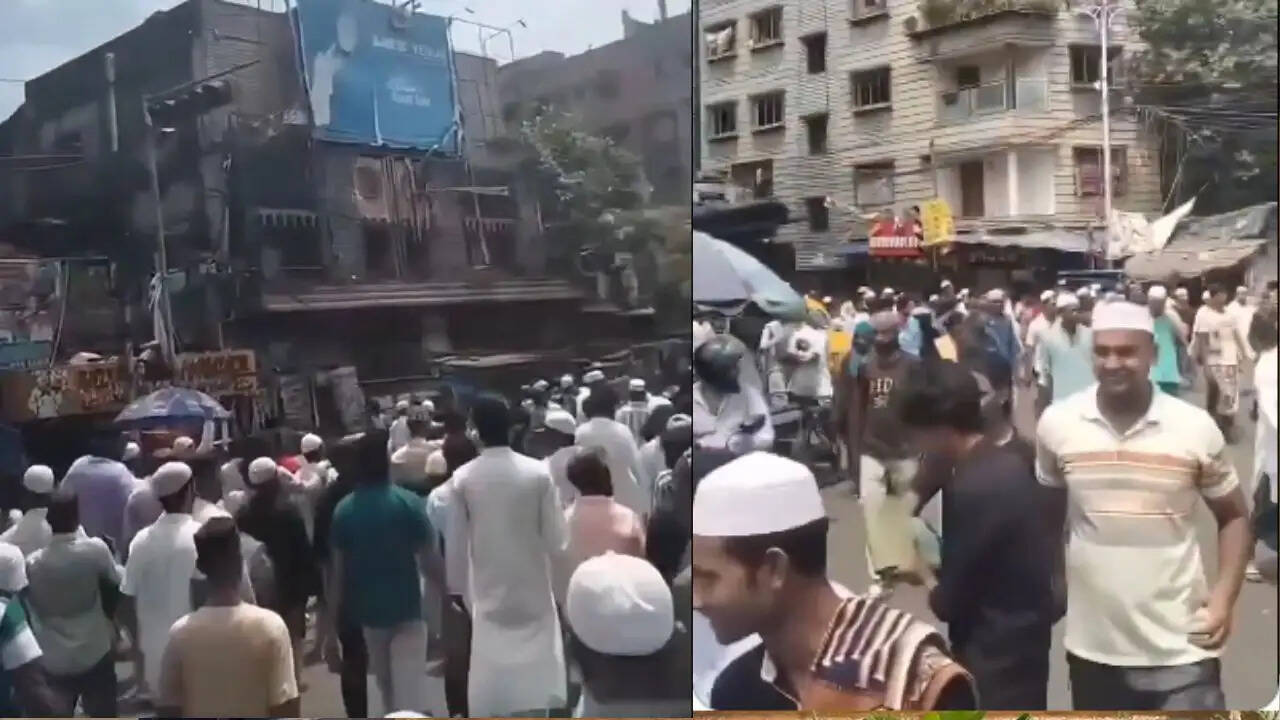 कोलकाता में जुमे की नमाज के दौरान तनाव, पुलिस ने रोका
