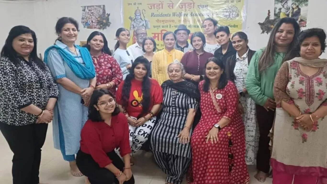 महिलाओं द्वारा आयोजित रामलीला का हाईटेक मंचन, लाइव प्रसारण का इंतज़ाम