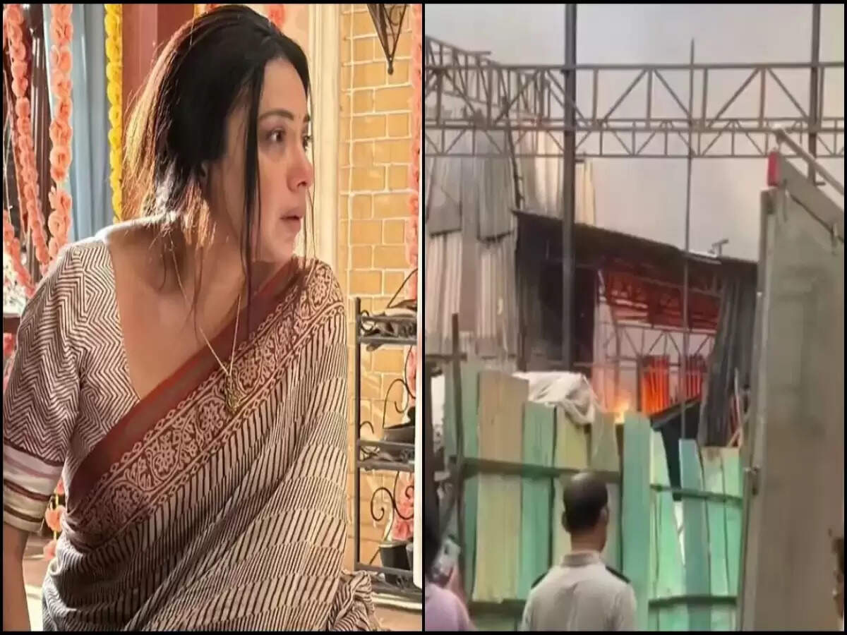 Anupamaa शो के सेट पर आग लगने से हड़कंप, सभी सुरक्षित