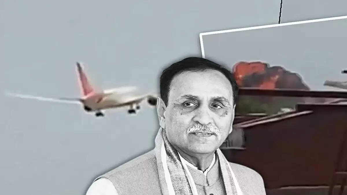 गुजरात के पूर्व मुख्यमंत्री विजय रूपाणी की विमान दुर्घटना में मृत्यु
