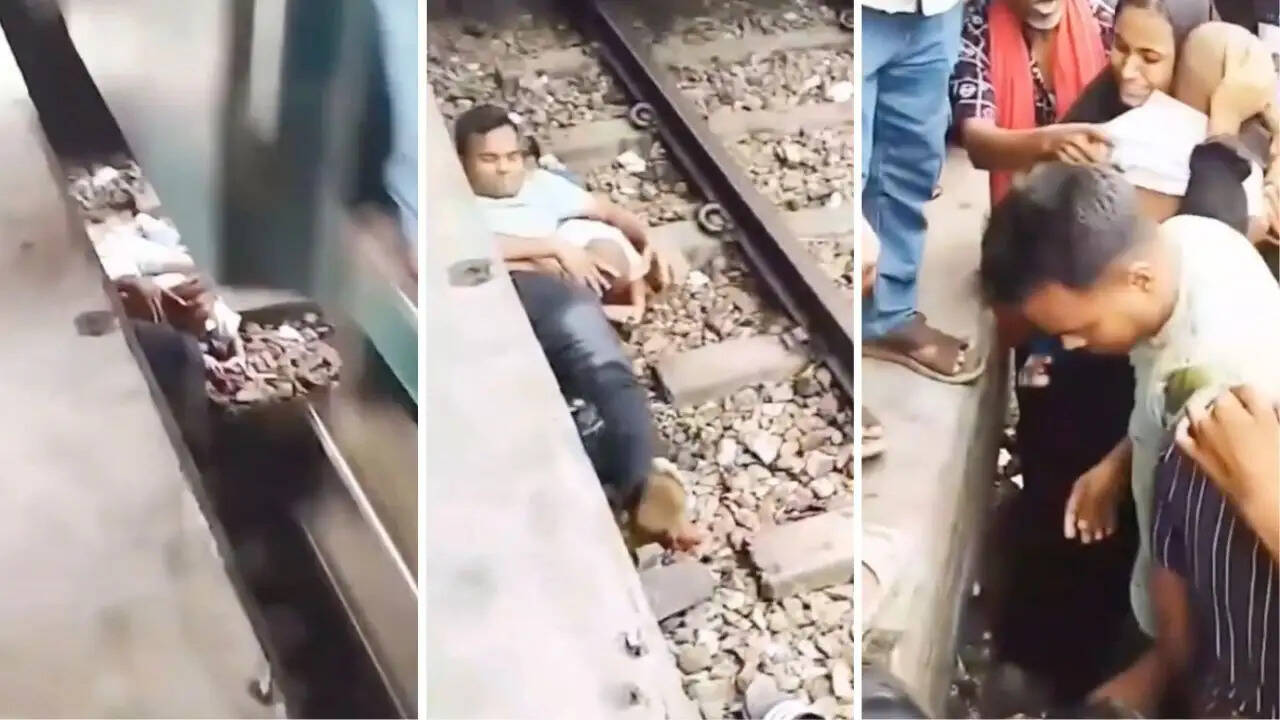 बांग्लादेश में पिता ने ट्रेन के सामने कूदकर बेटे की जान बचाई