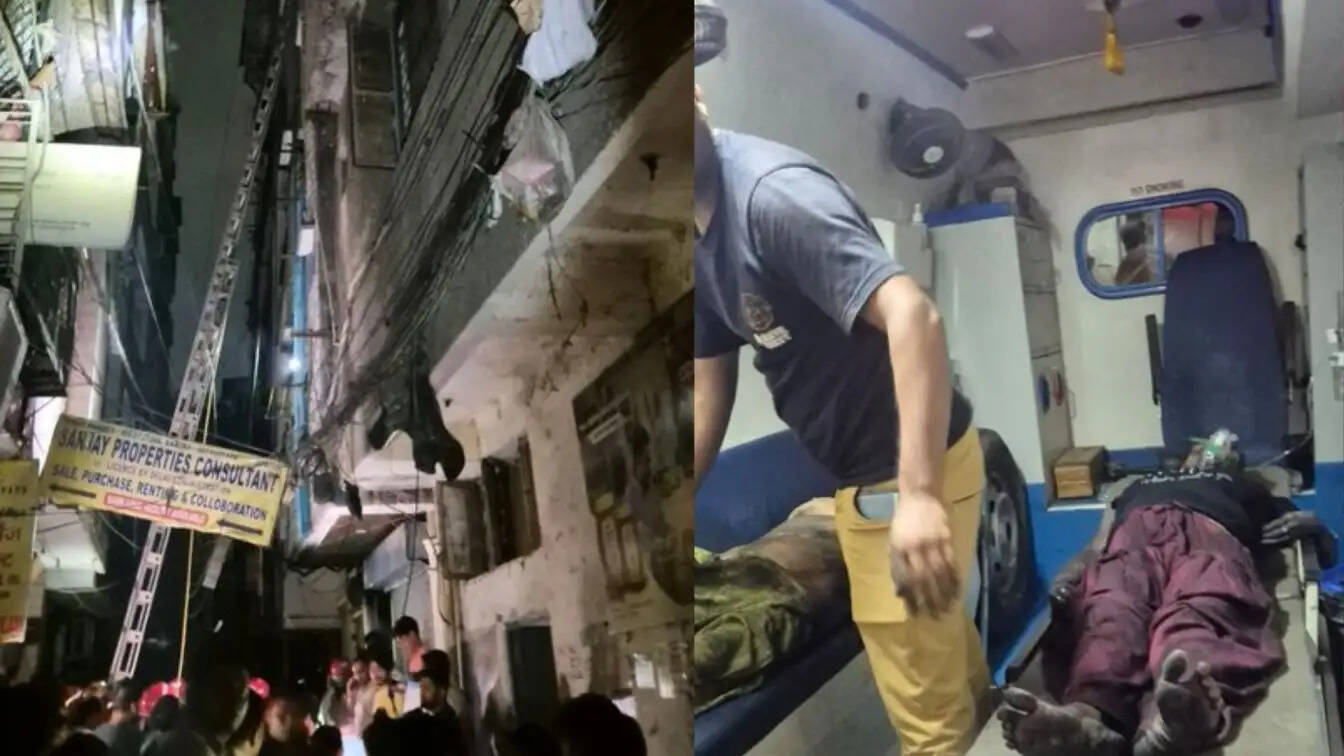 दिल्ली के तुगलकाबाद में भीषण आग, तीन की मौत और कई घायल