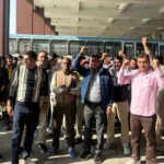 पंजाब रोडवेज कर्मचारियों का लाठीचार्ज के खिलाफ प्रदर्शन