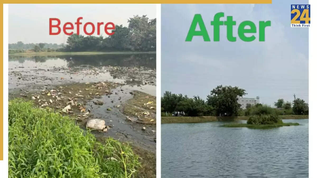 ग्रेटर नोएडा में तालाबों का जीर्णोद्धार: हरियाली और साफ पानी की ओर कदम