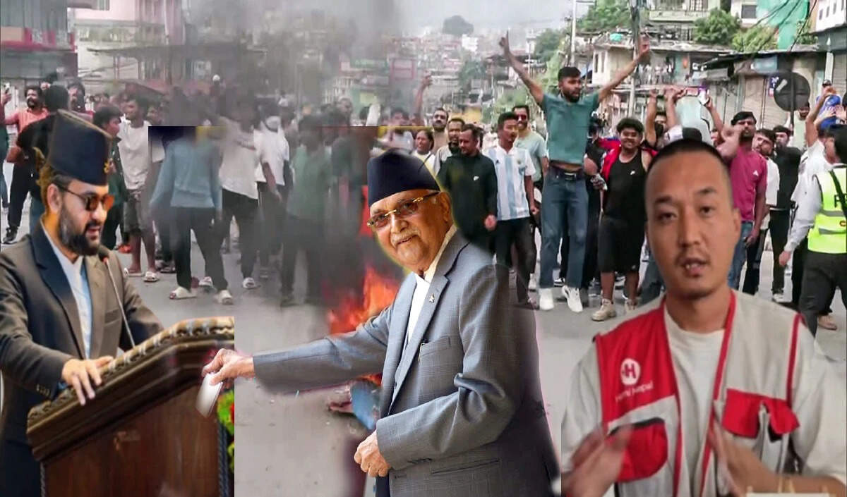 नेपाल में प्रदर्शनकारियों का उग्र आंदोलन, पीएम ओली का इस्तीफा