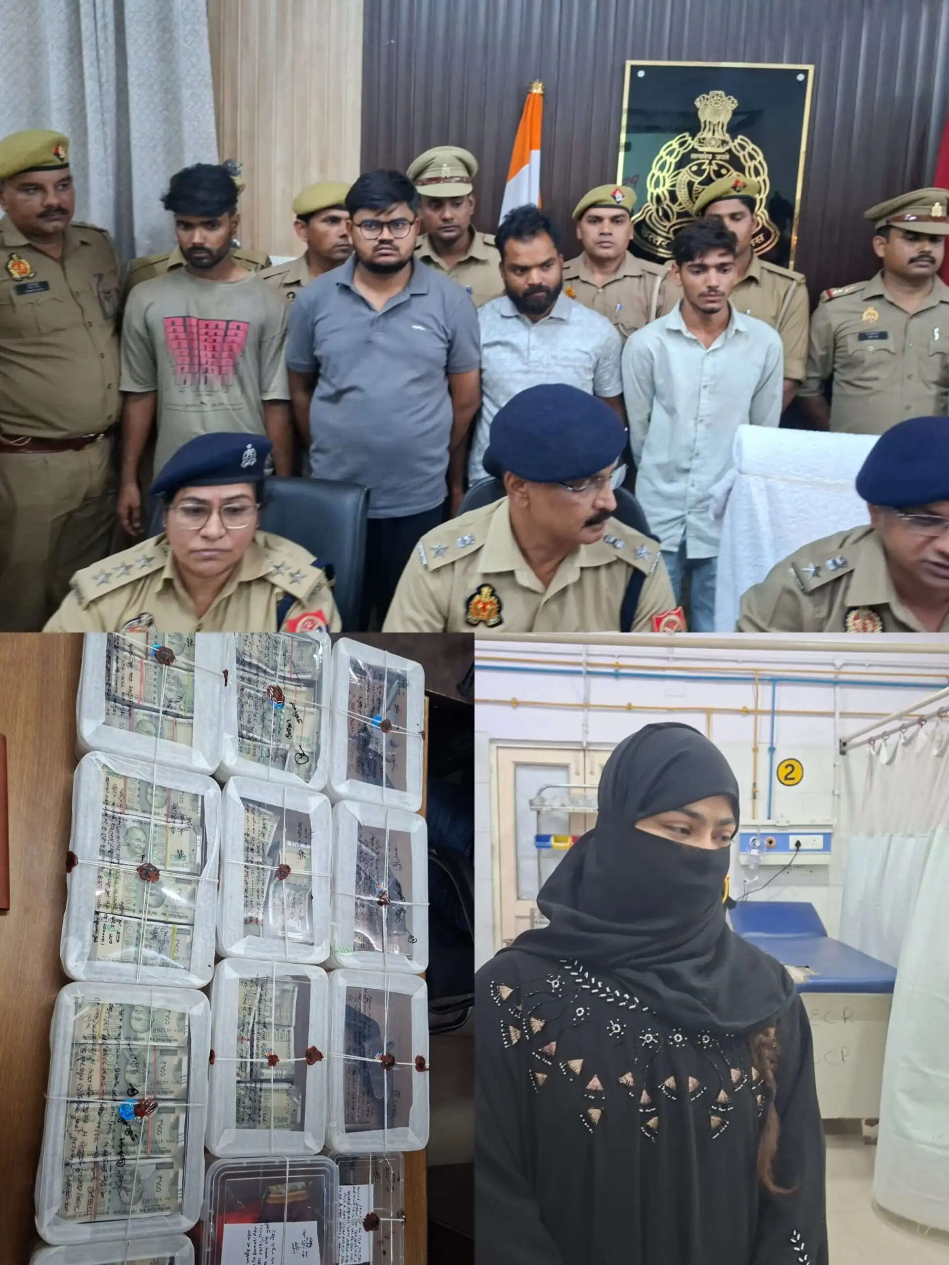 मुरादाबाद में डकैती का खुलासा: कारोबारी की बेटी और प्रेमी सहित 5 गिरफ्तार