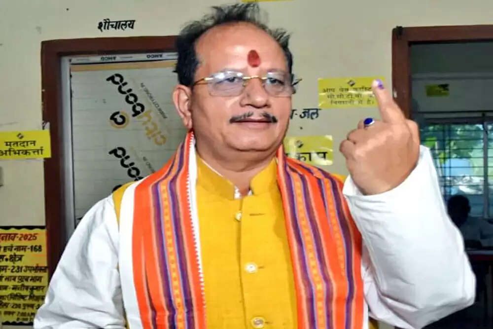 बिहार चुनाव: उपमुख्यमंत्री विजय सिन्हा ने मतदान के महत्व पर जोर दिया