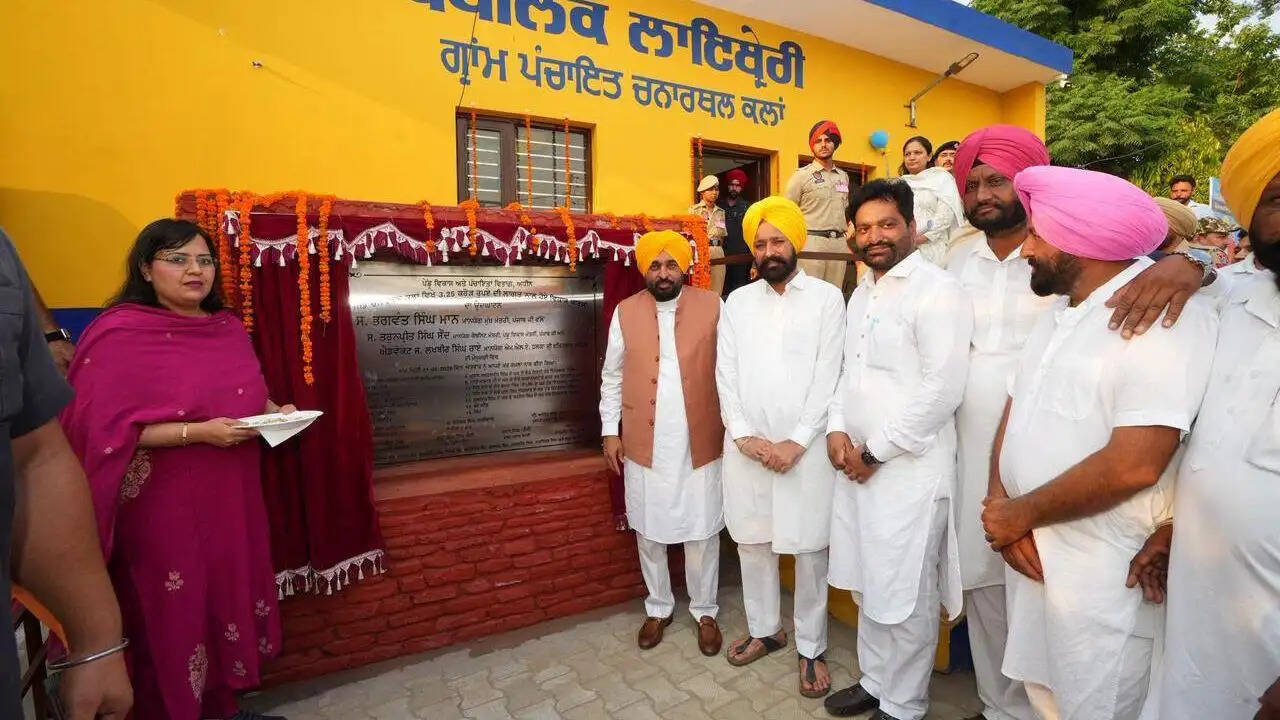 मुख्यमंत्री भगवंत मान का चनारथल कलां दौरा: विकास कार्यों का उद्घाटन