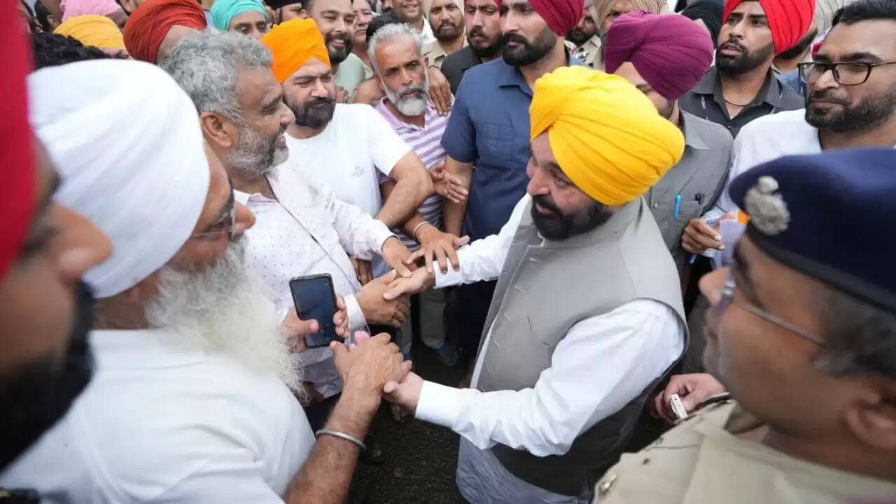 पंजाब में बाढ़ राहत के लिए मुख्यमंत्री भगवंत मान का मानवीय कदम