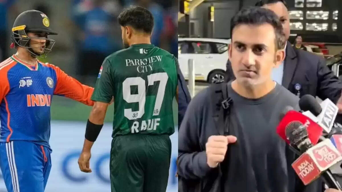 गौतम गंभीर का पाकिस्तान के मैच बॉयकॉट पर रिएक्शन