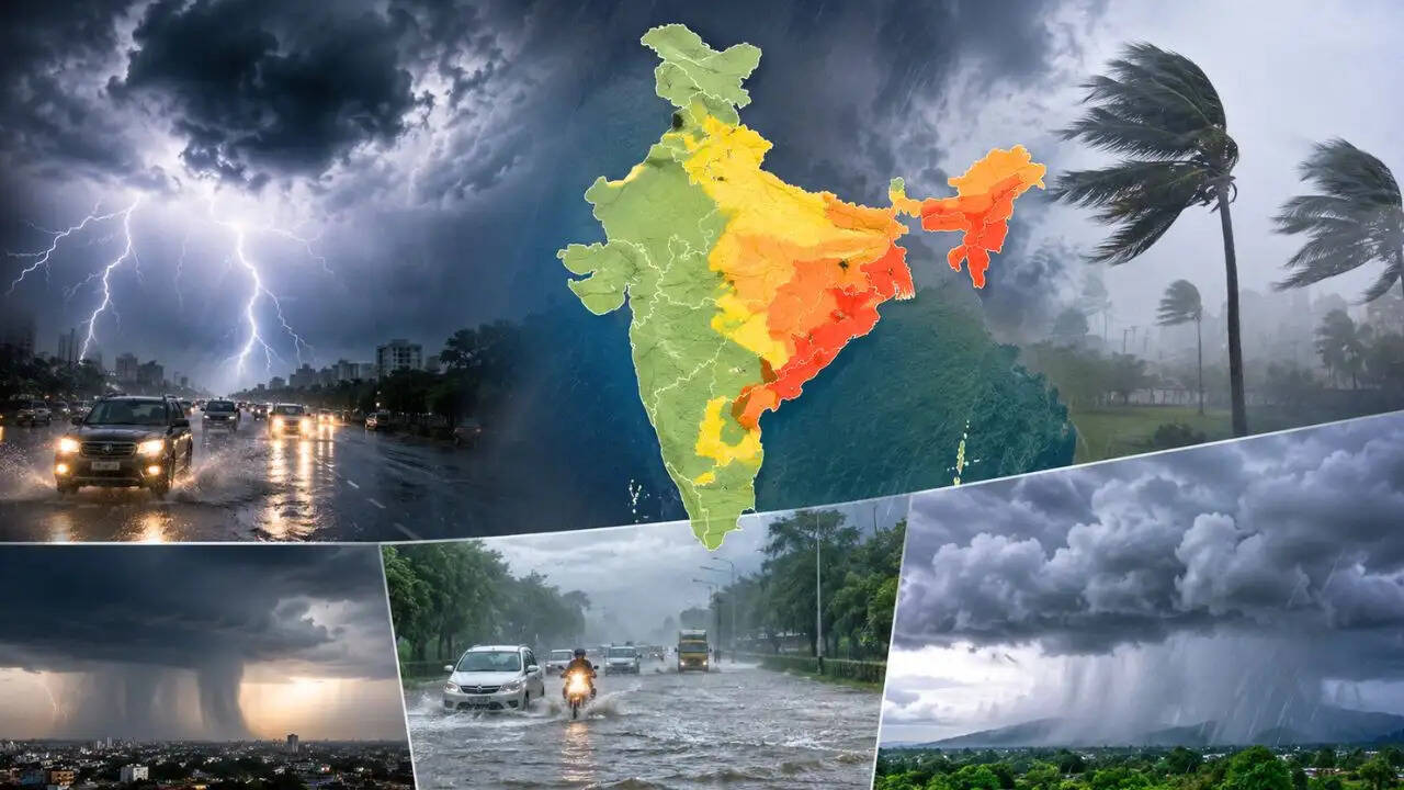 मॉनसून का असर: भारत में बारिश और बर्फबारी से मौसम में बदलाव