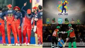 RCB के गेंदबाज ने CPL में बल्ले से मचाया धमाल, 34 गेंदों में बनाए 73 रन
