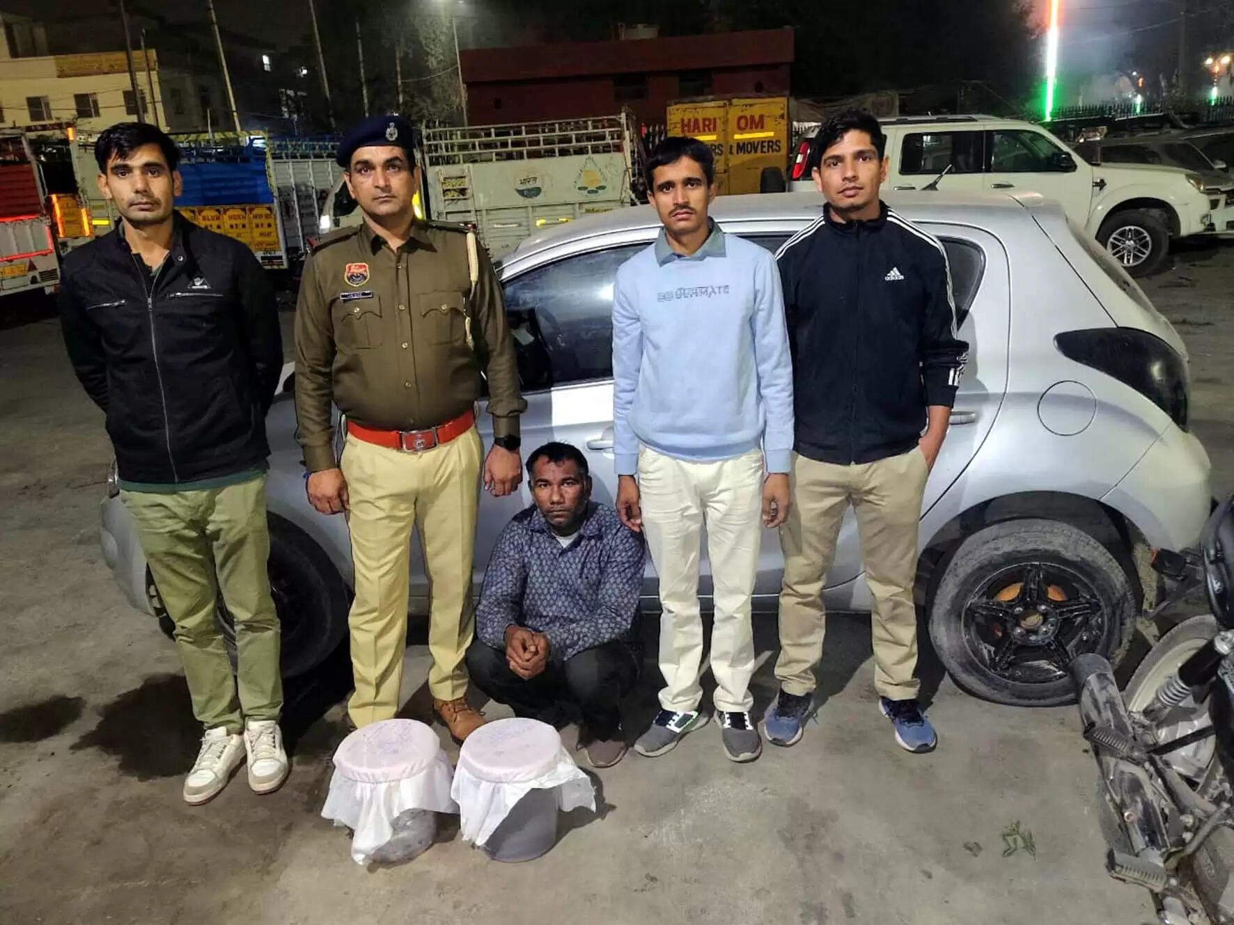 हिसार : पुलिस ने पकड़ी नशे की खेप, 6 किलोग्राम 384 ग्राम अफीम बरामद