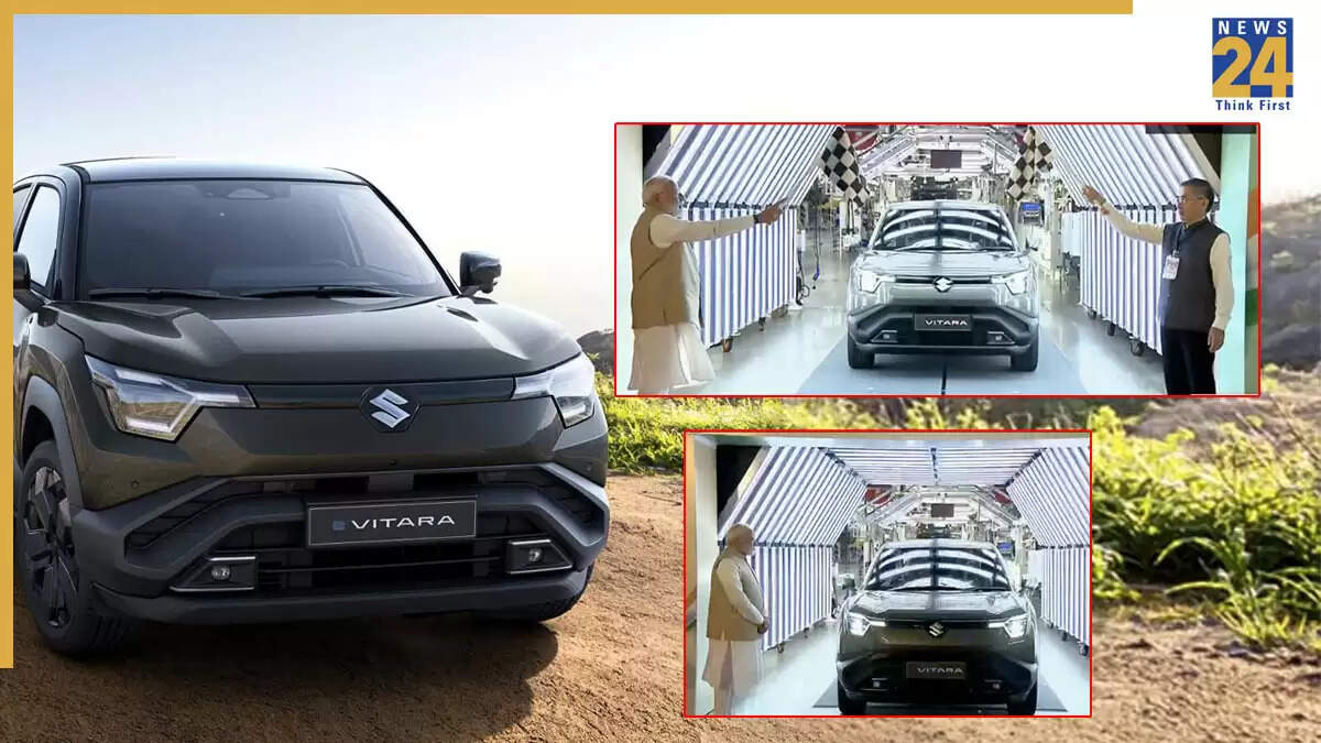 प्रधानमंत्री मोदी ने लॉन्च की सुजुकी की पहली बैटरी इलेक्ट्रिक कार e-VITARA