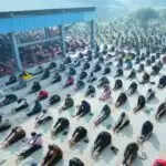 आर्य कन्या गुरुकुल मोर माजरा में आयोजित हुआ विशाल योग शिविर