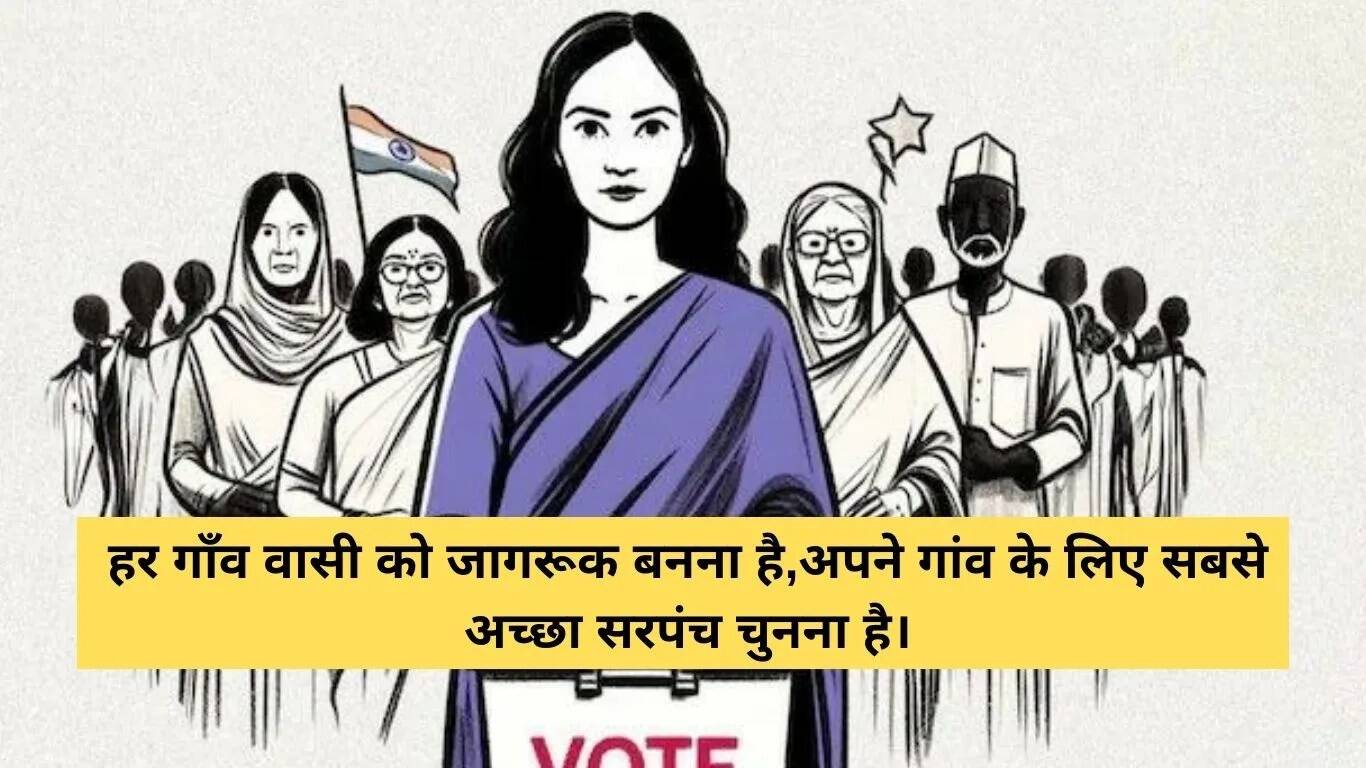पंचायत चुनाव जीतने के लिए प्रभावी शायरी