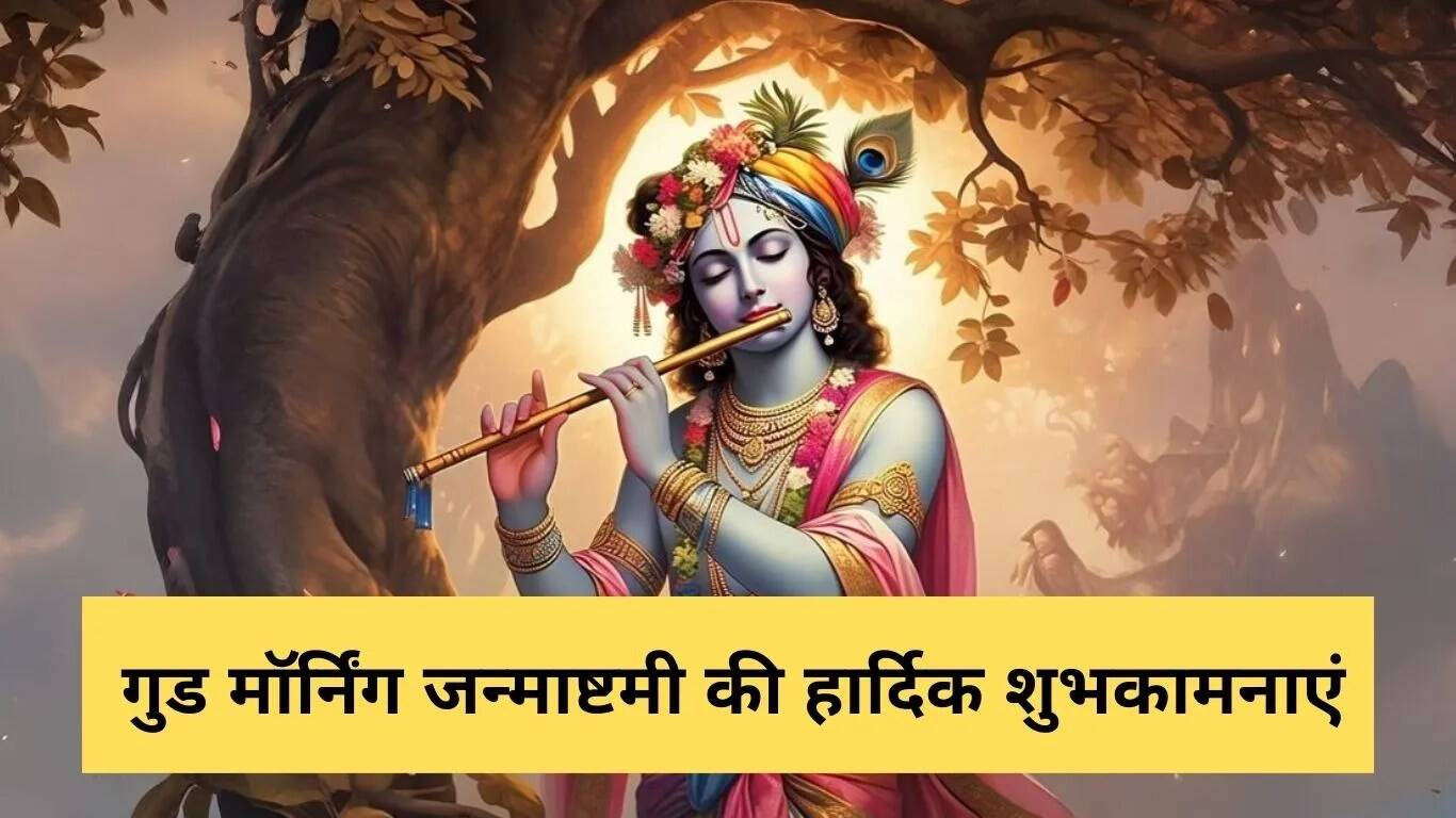 जन्माष्टमी 2025: शुभ प्रभात संदेश और बधाई