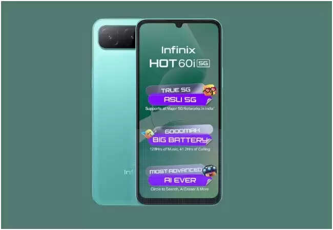 Infinix Hot 60i 5G: भारत में लॉन्च हुआ किफायती स्मार्टफोन