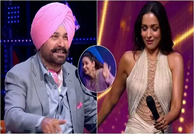 इंडियाज गॉट टैलेंट में सिद्धू और मलाइका का मजेदार पल वायरल