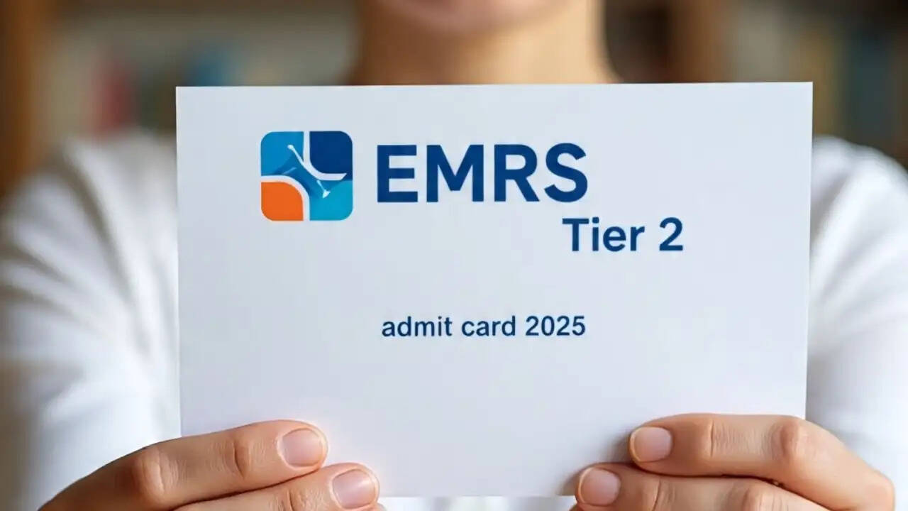EMRS भर्ती 2025: Tier 2 परीक्षा के लिए एडमिट कार्ड जारी, जानें कैसे करें डाउनलोड