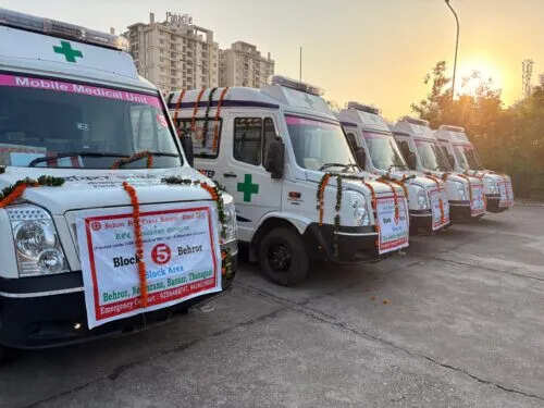 आरईसी लिमिटेड ने अलवर में मोबाइल चिकित्सा इकाइयों के लिए 5.71 करोड़ का योगदान दिया