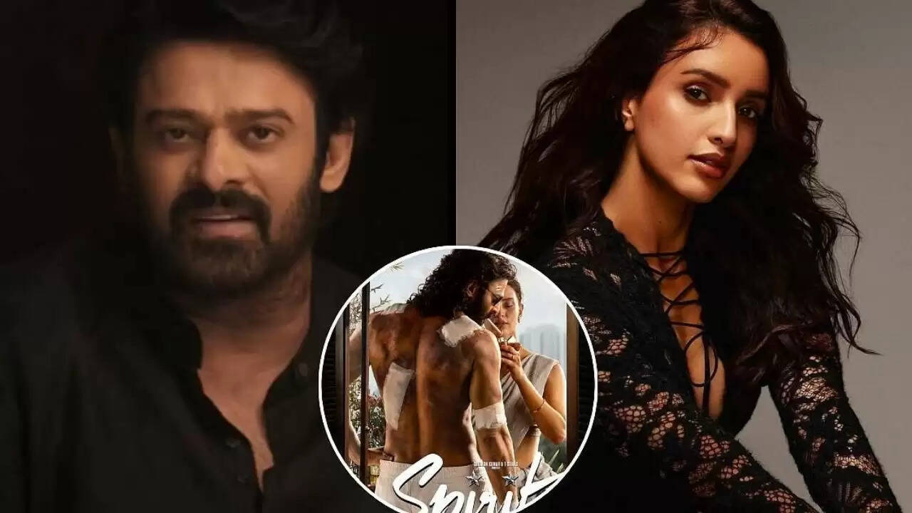 प्रभास और तृप्ति डिमरी की फिल्म 'स्पिरिट' का फर्स्ट लुक जारी