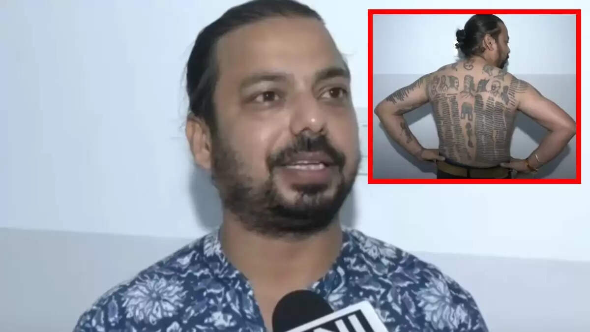 हापुड़ के अभिषेक गौतम: शहीदों और महापुरुषों के टैटू से सजाया शरीर