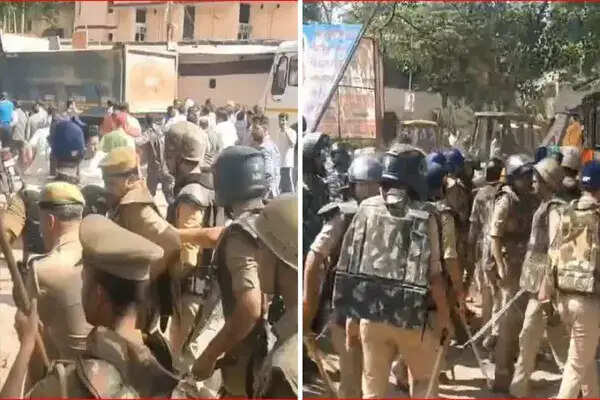 लखनऊ में प्रशासन का बड़ा एक्शन: 240 अवैध चैंबरों का ध्वस्तीकरण