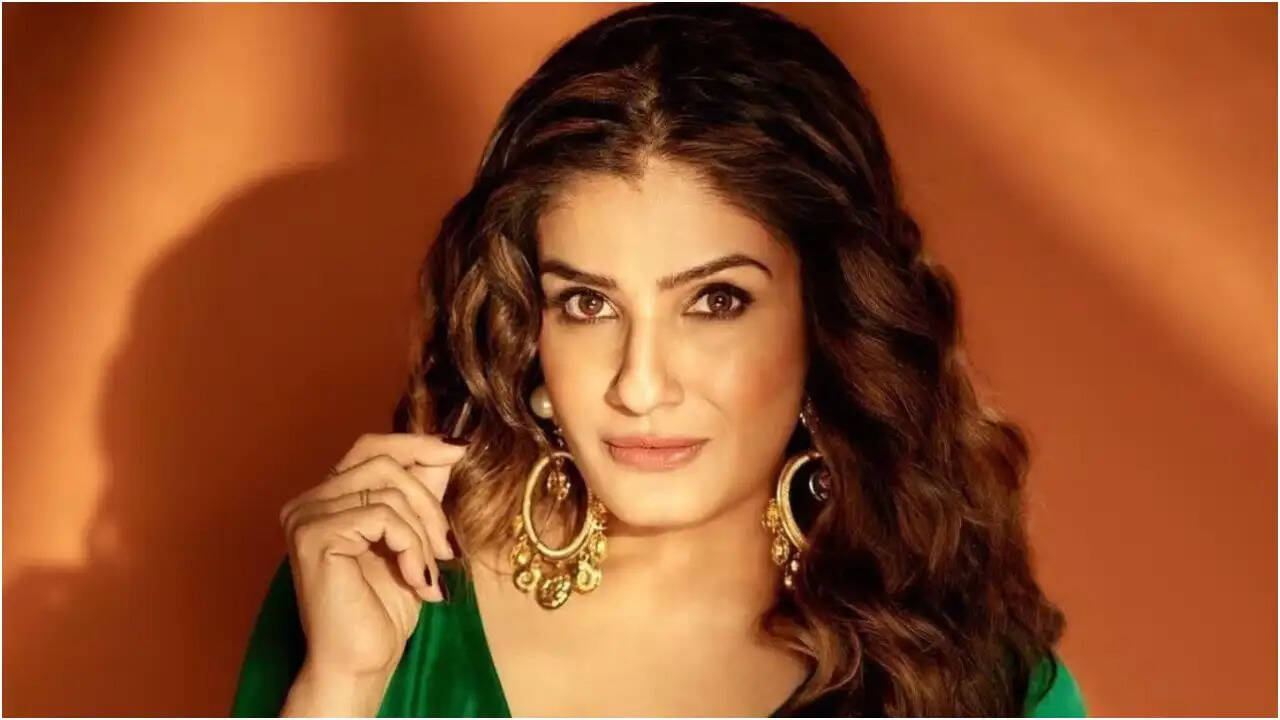 रवीना टंडन का पुराना बयान: ऑन-स्क्रीन किसिंग पर असहज अनुभव