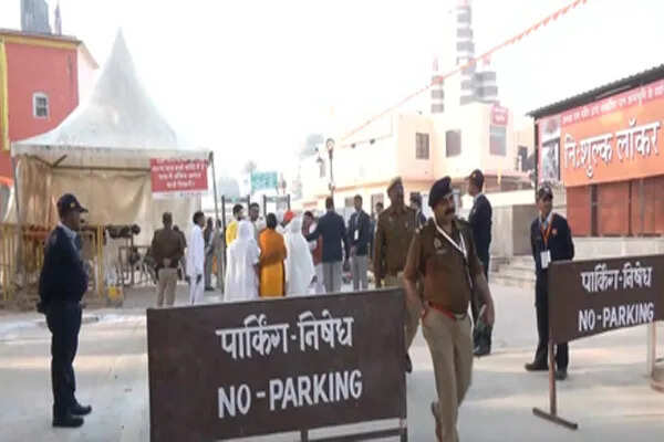 अयोध्या में धर्म ध्वज समारोह के लिए सुरक्षा व्यवस्था का अभूतपूर्व इंतजाम