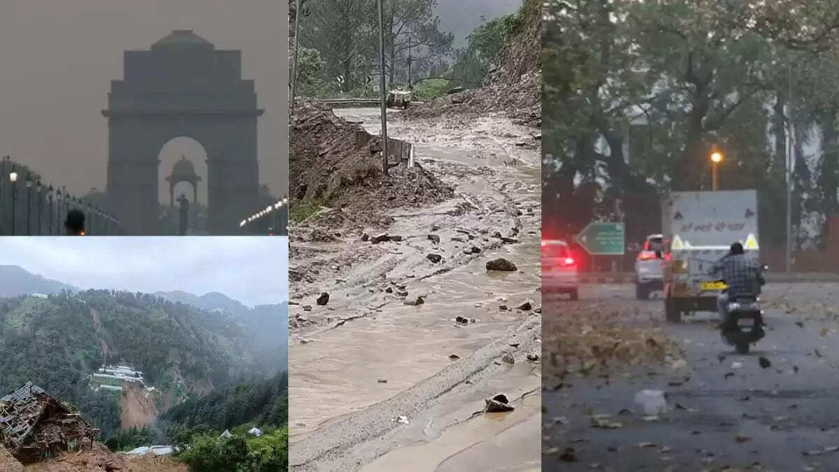 दिल्ली और उत्तराखंड में मौसम की चेतावनी: बारिश और तूफान की संभावना