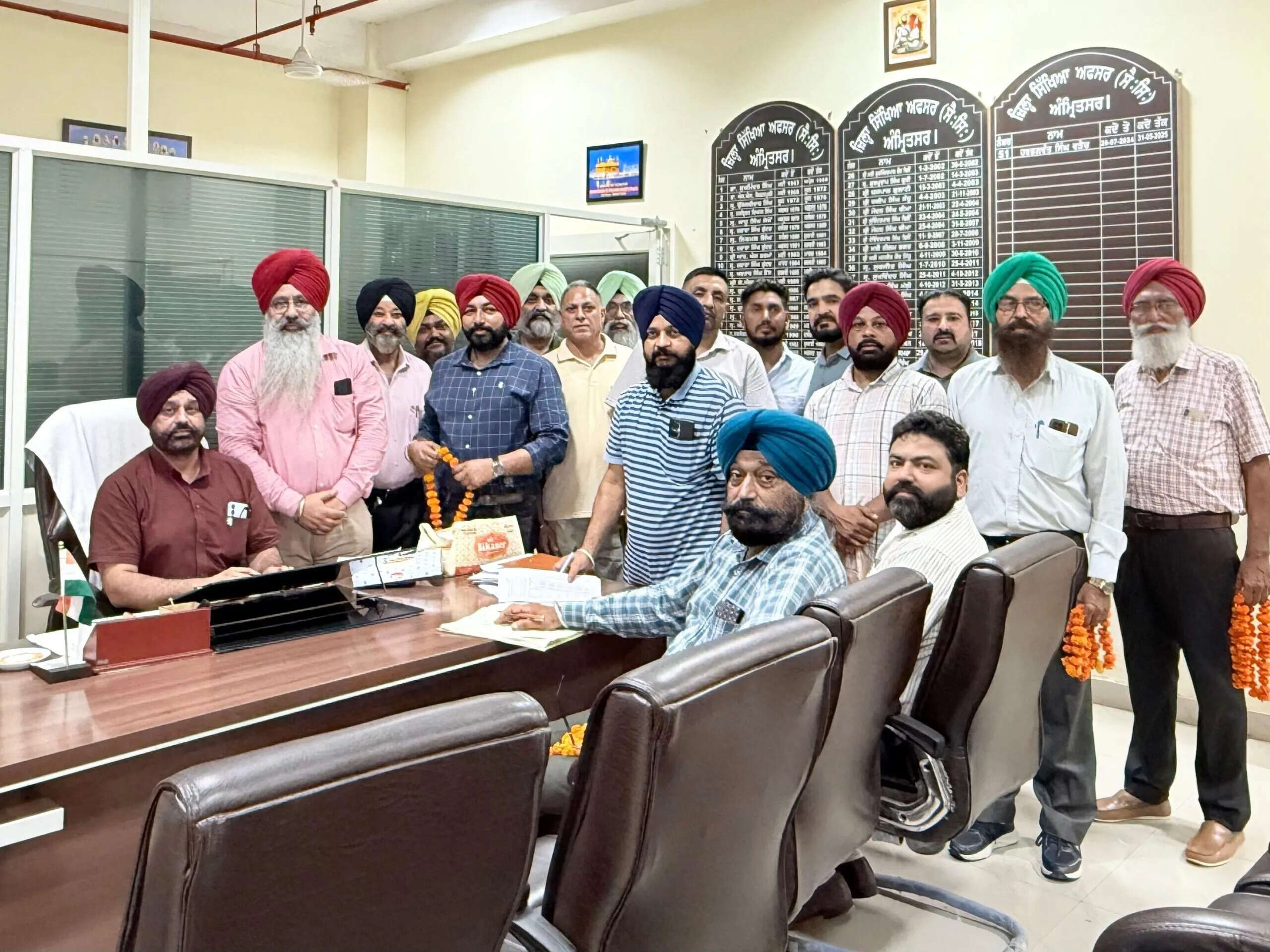 गुरप्रताप सिंह को वरिष्ठ सहायक के रूप में पदोन्नति