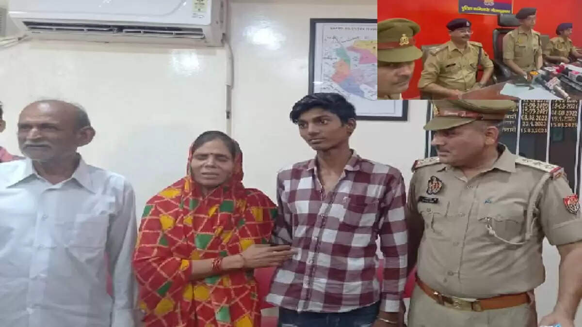नोएडा पुलिस ने 10 साल बाद अपहरण के शिकार बच्चे को परिवार से मिलवाया