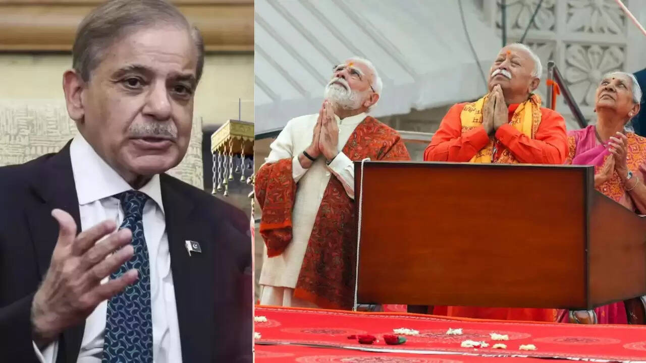 पाकिस्तान की चिंता: राम मंदिर पर धर्म ध्वज फहराने पर उठे सवाल