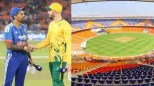 अहमदाबाद पिच का विश्लेषण: IND vs SA मैच में किसे मिलेगी बढ़त?