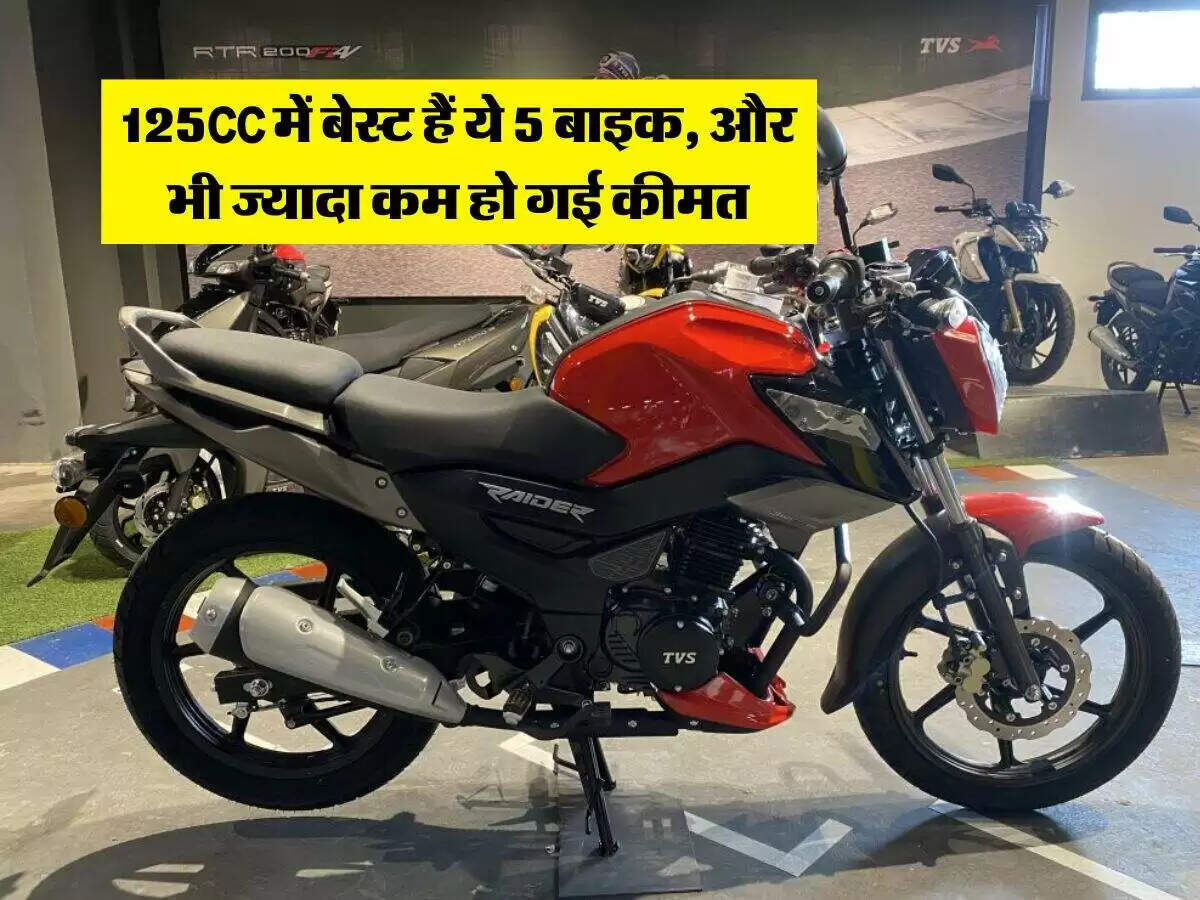 भारत में बेहतरीन 125cc बाइक्स: किफायती विकल्पों की सूची