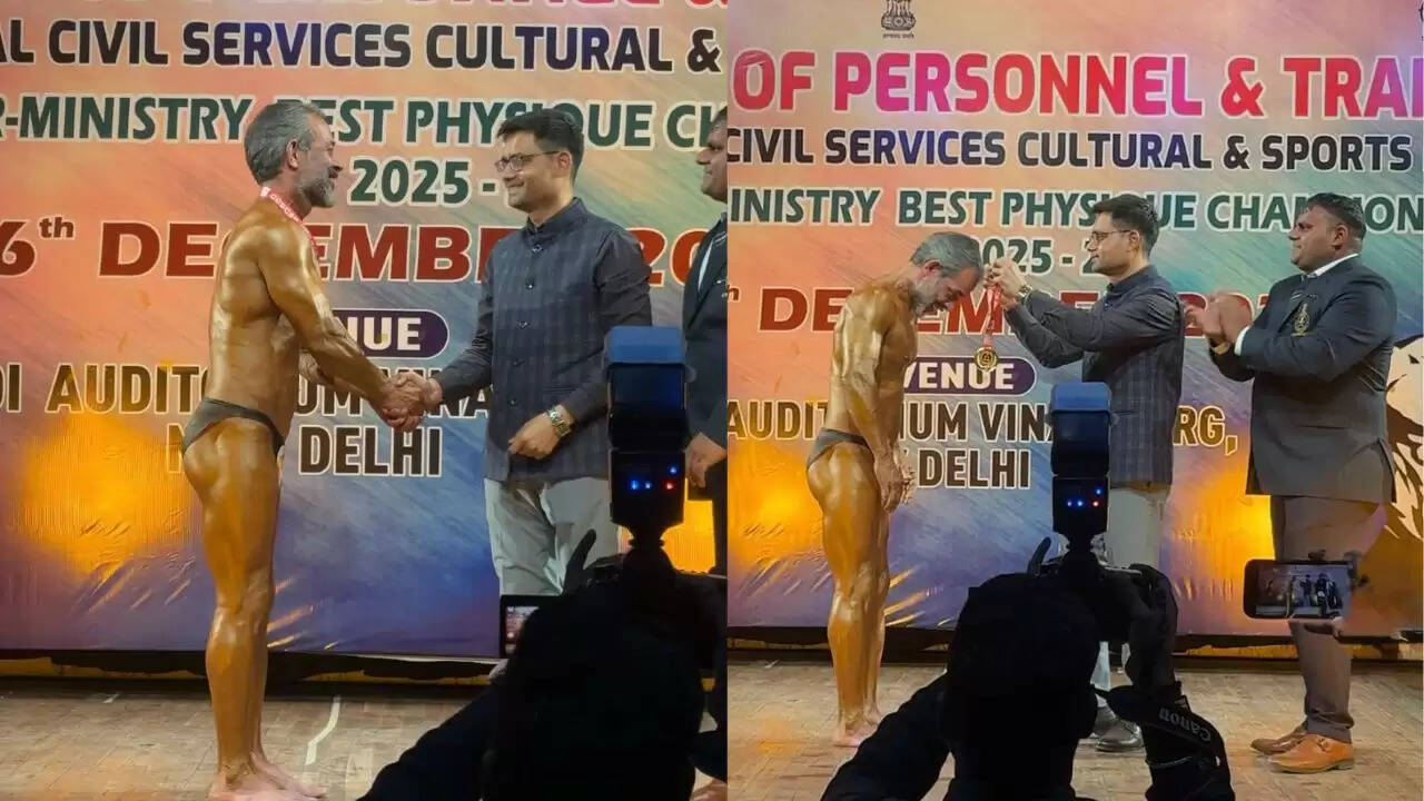 वित्त मंत्रालय के अधिकारी ने जीता गोल्ड मेडल: फिटनेस और अनुशासन का अनूठा उदाहरण