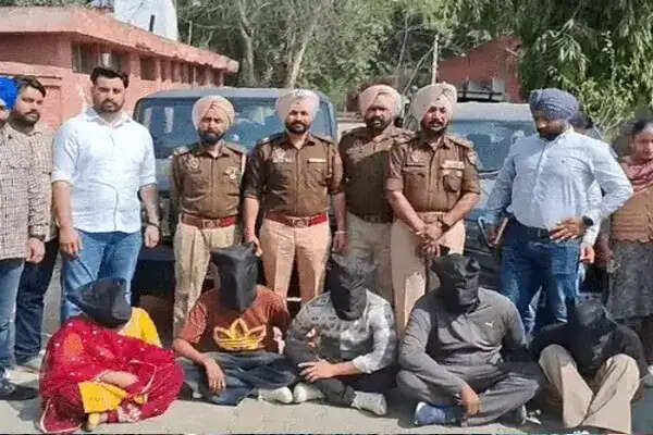 फरीदकोट में हेरोइन तस्करी का बड़ा नेटवर्क ध्वस्त, सेना के जवान सहित छह गिरफ्तार