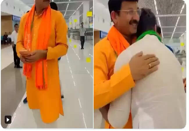 भोजपुरी सितारों के बीच चुनावी विवाद और खेसारी का मनोज तिवारी को सम्मान