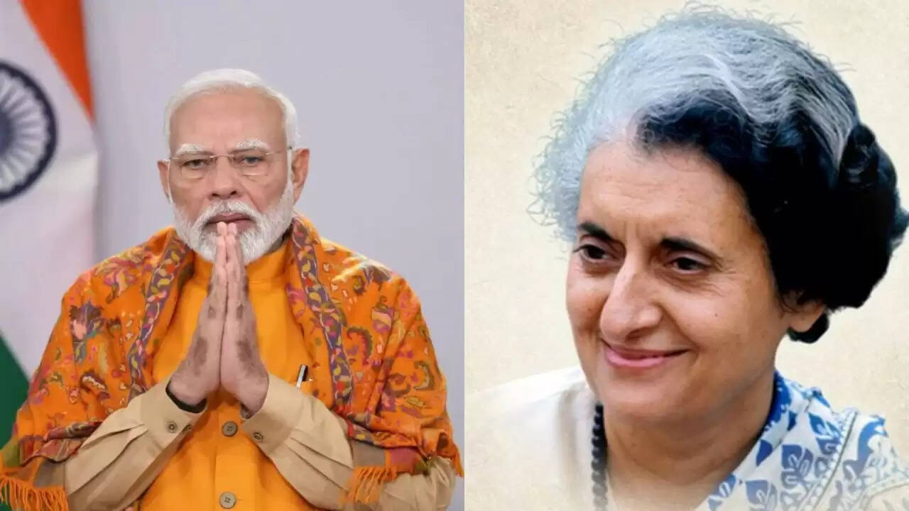 इंदिरा गांधी की जयंती पर पीएम मोदी और कांग्रेस नेताओं ने दी श्रद्धांजलि