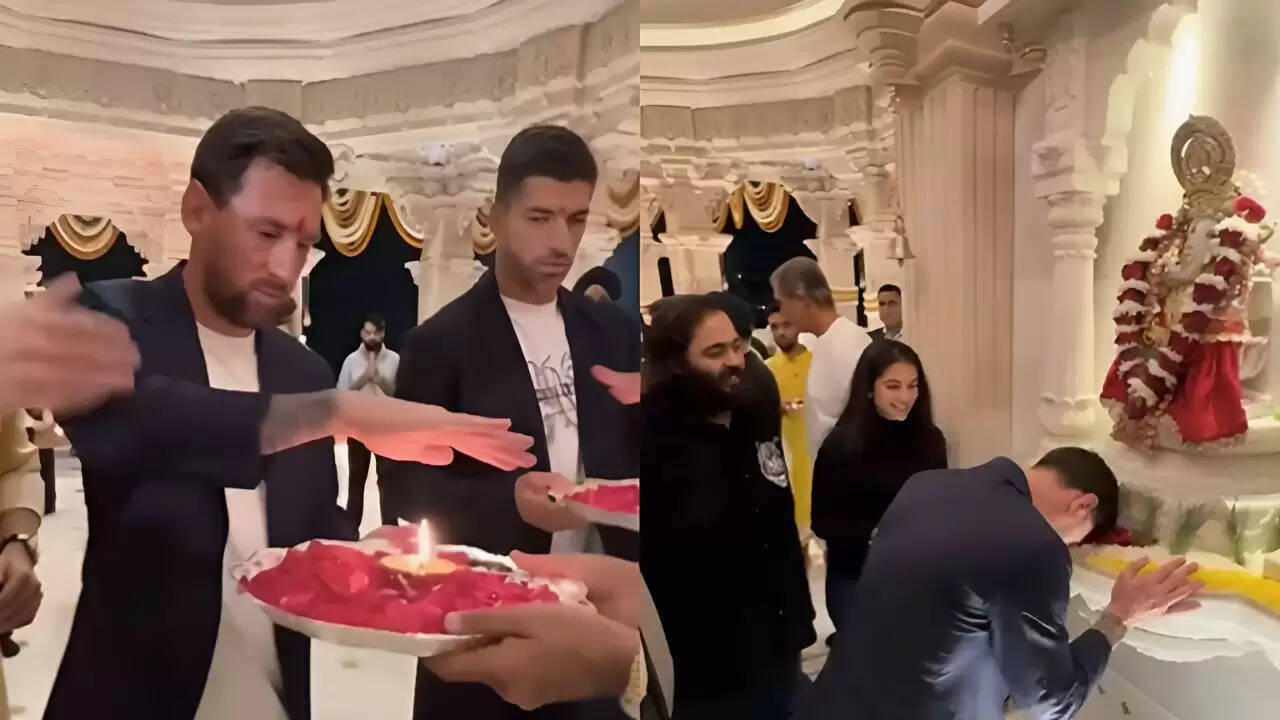 लियोनल मेसी का भारत दौरा: मां दुर्गा की आरती और भारतीय संस्कृति का अनुभव