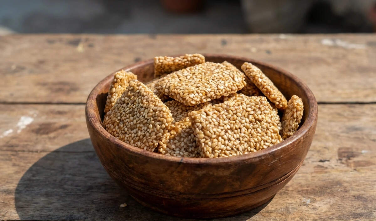 लोहड़ी पर तिल गुड़ की रेवड़ी बनाने की सरल विधि