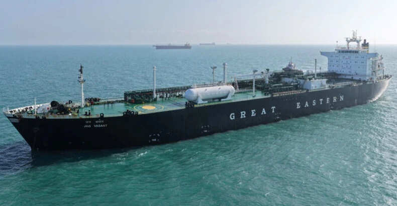 भारतीय जहाज 'ग्रीन सांववी' ने होर्मुज जलडमरूमध्य को सुरक्षित पार किया