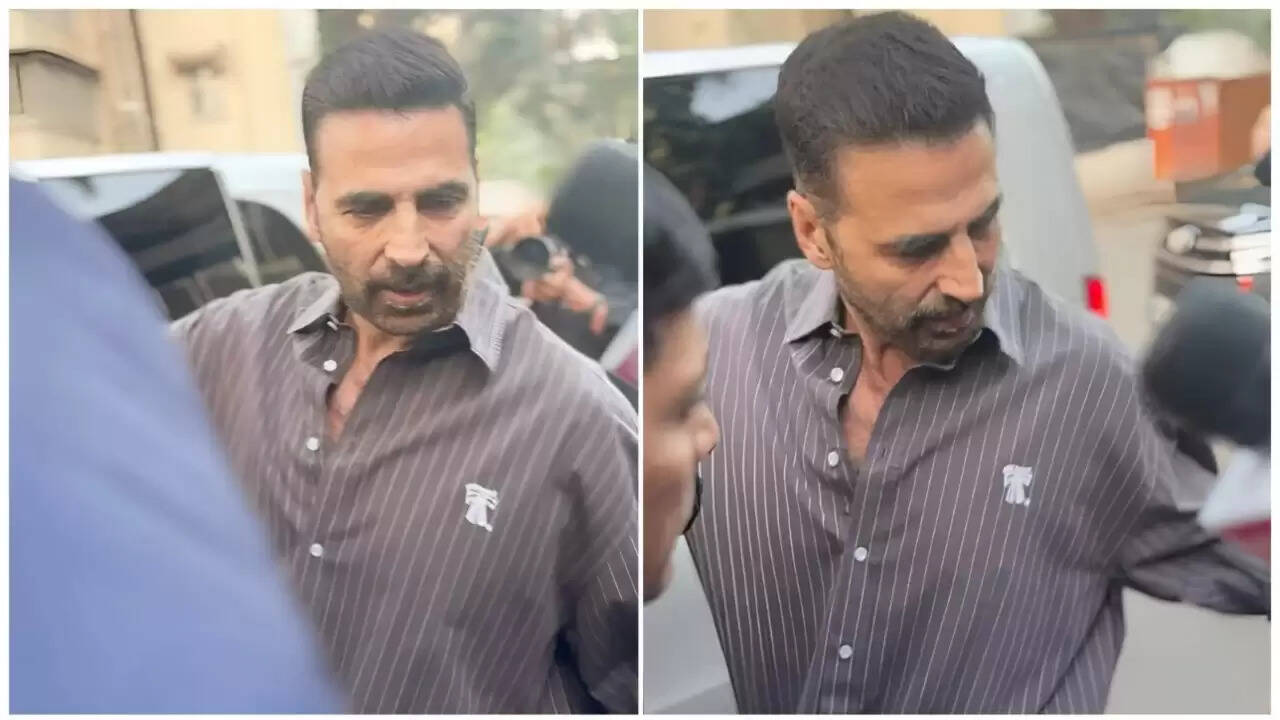 अक्षय कुमार और ट्विंकल खन्ना ने बीएमसी चुनाव में किया मतदान