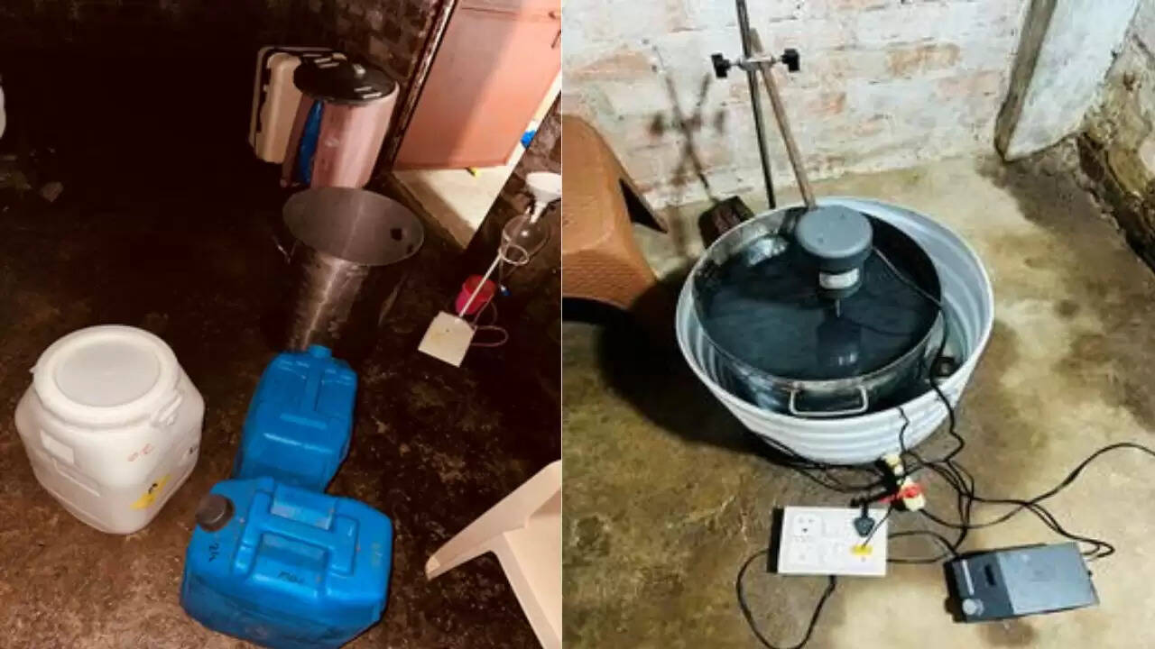 भोपाल में अवैध दवा निर्माण कारखाने का भंडाफोड़, 92 करोड़ रुपये की मेफेड्रोन जब्त