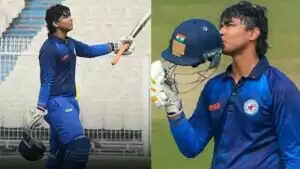 विजय हजारे ट्रॉफी में वैभव सूर्यवंशी का धमाल, 190 रन की पारी