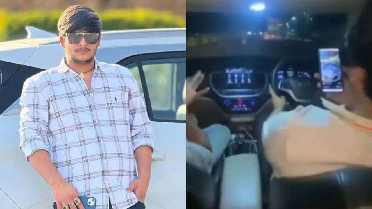 गुजरात में तेज रफ्तार कार दुर्घटना: सोशल मीडिया पर वीडियो बनाते समय हुआ हादसा